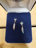 Legends Feather Earrings by Montana Silversmiths