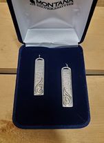 "Misty Meadows Bar" Earrings by Montana Silversmiths