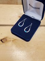 Drop Horse Shoe Earrings by Montana Silversmiths