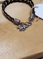 4-Strand Braided Horsehair Bracelet by Austin Accents