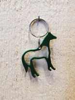 Western Pleasure & Halter Aluminum Horse Key Chains