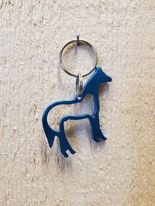 Western Pleasure & Halter Aluminum Horse Key Chains