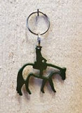 Western Pleasure & Halter Aluminum Horse Key Chains