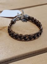 4-Strand Braided Horsehair Bracelet by Austin Accents