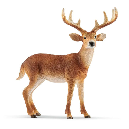 White Tailed Buck Figurine by Schleich®