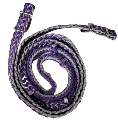Braided Metallic Gaming Reins