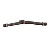 All Leather Curb Strap With Buckle by Western Rawhide