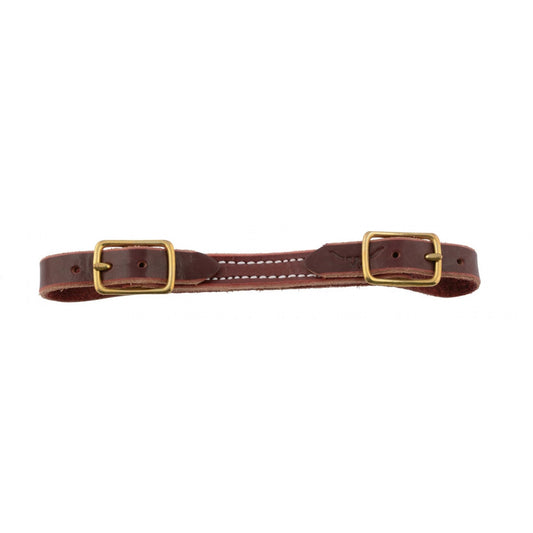5/8" Leather Curb Strap by Western Rawhide