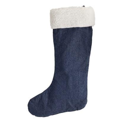 Sherpa & Denim Stocking by Wrangler®