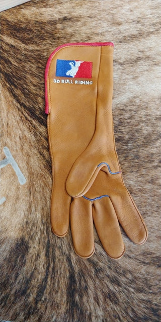 3D Bull Riding Glove
