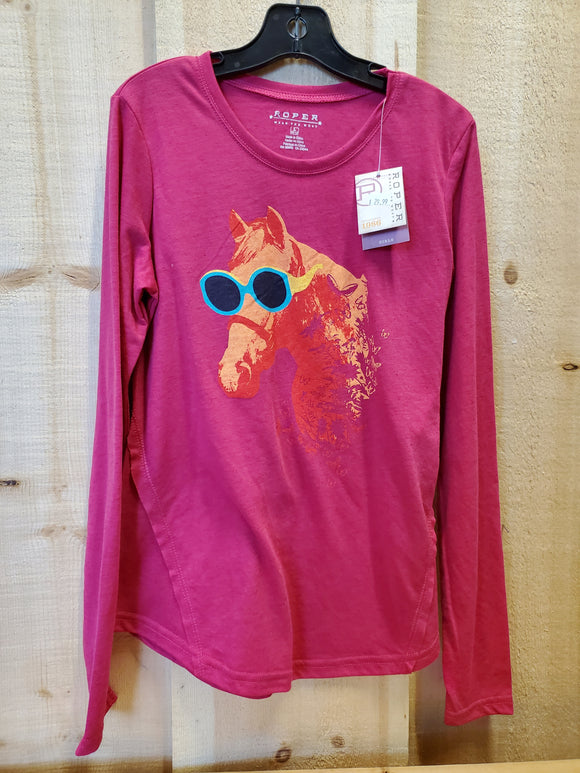 'Cool Pony' Girl's T-Shirt by Roper