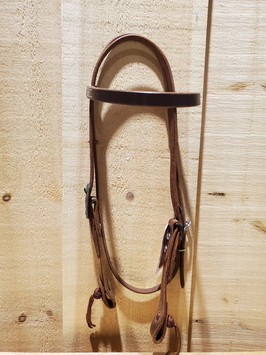 Fancy Buckle Browband Headstall by Martin Saddlery
