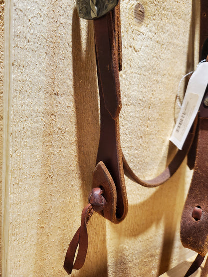 Fancy Buckle Browband Headstall by Martin Saddlery