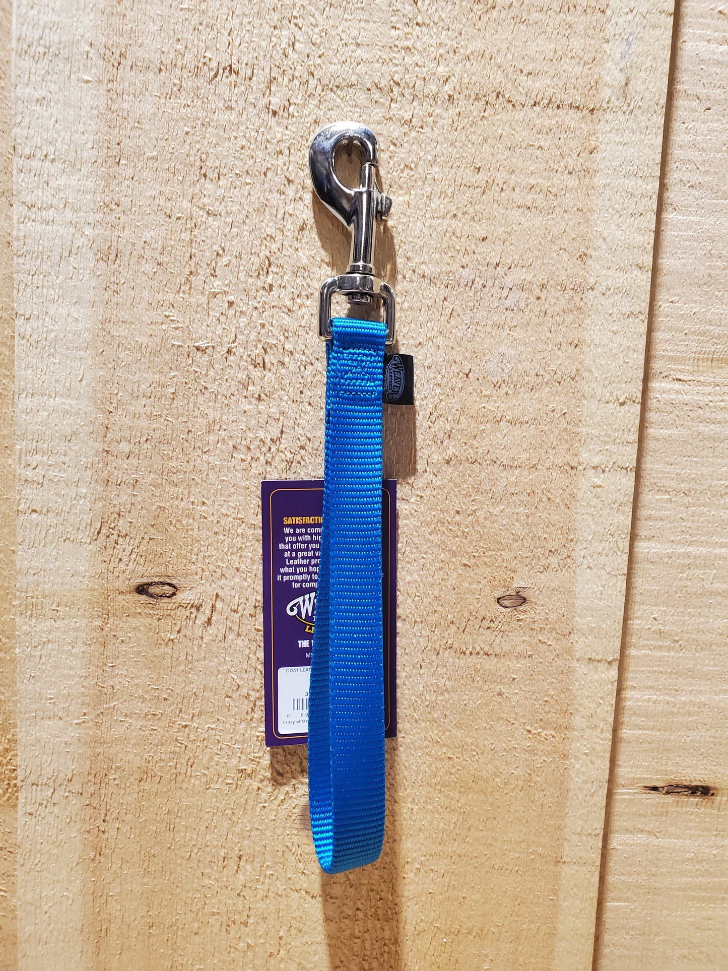 Nylon Goat Lead by Weaver
