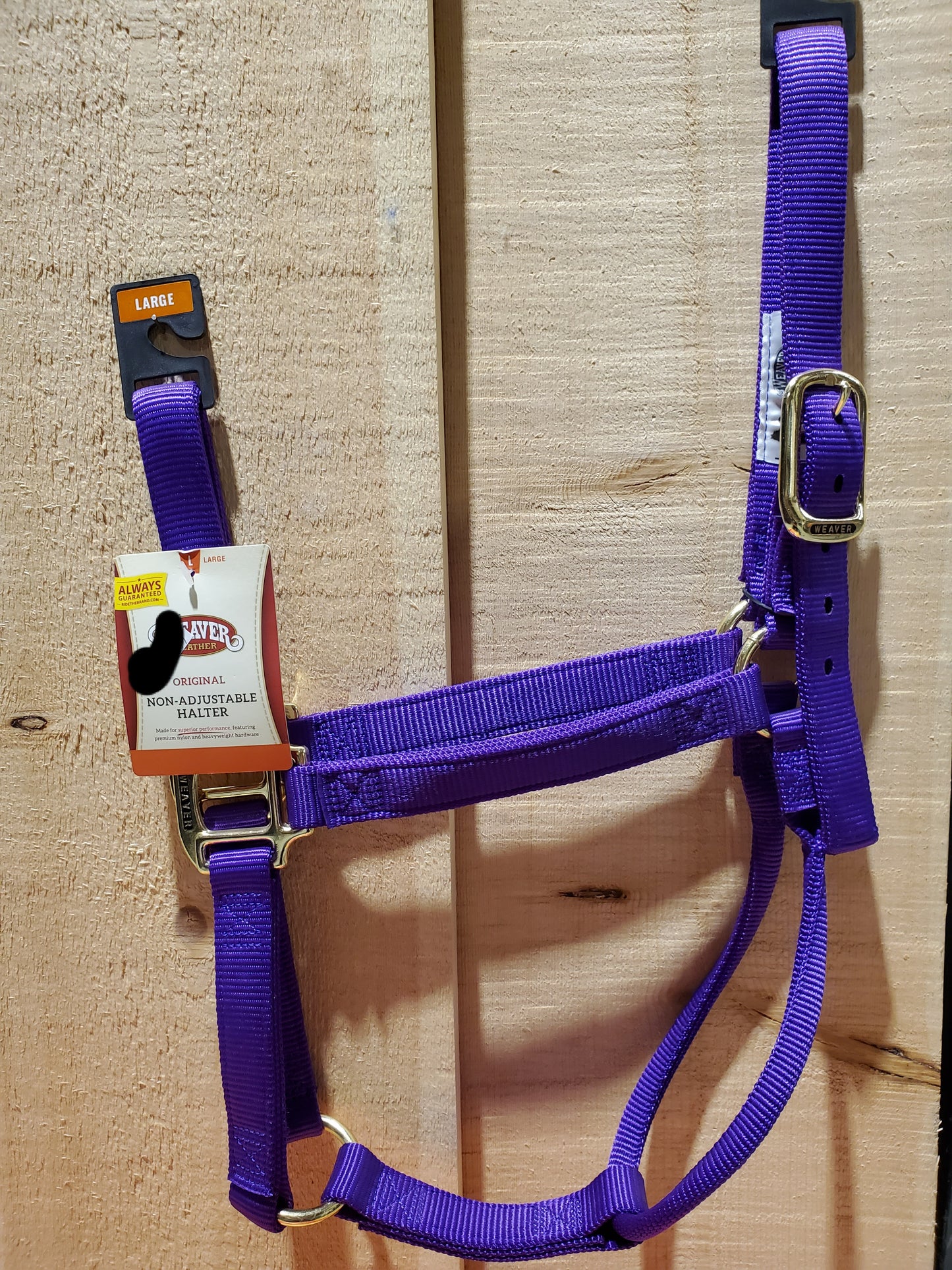 Original Non-Adjustable Large Halter by Weaver