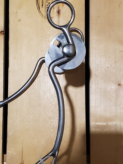 Flat Steel Swivel Mouth Bit by Reinsman®
