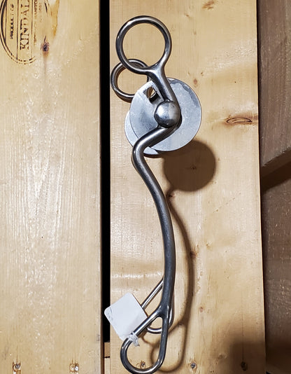 Flat Steel Swivel Mouth Bit by Reinsman®