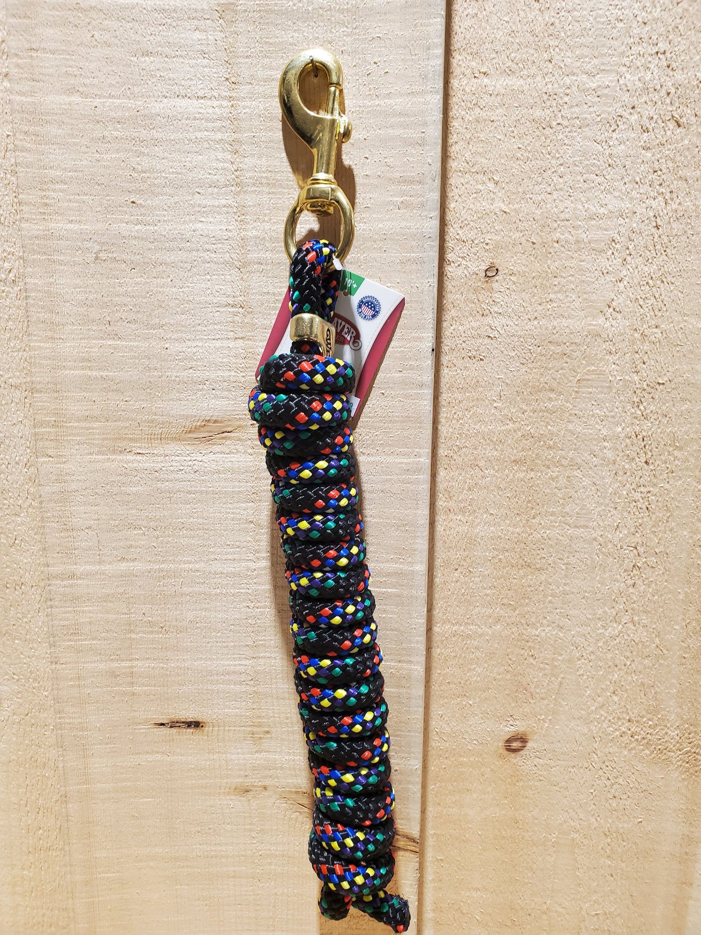 10' Poly Lead Rope With Brass Bolt Snap by Weaver®