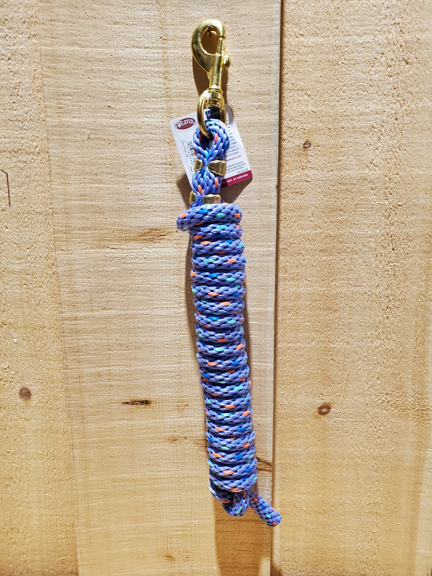 10' Poly Lead Rope With Brass Bolt Snap by Weaver®