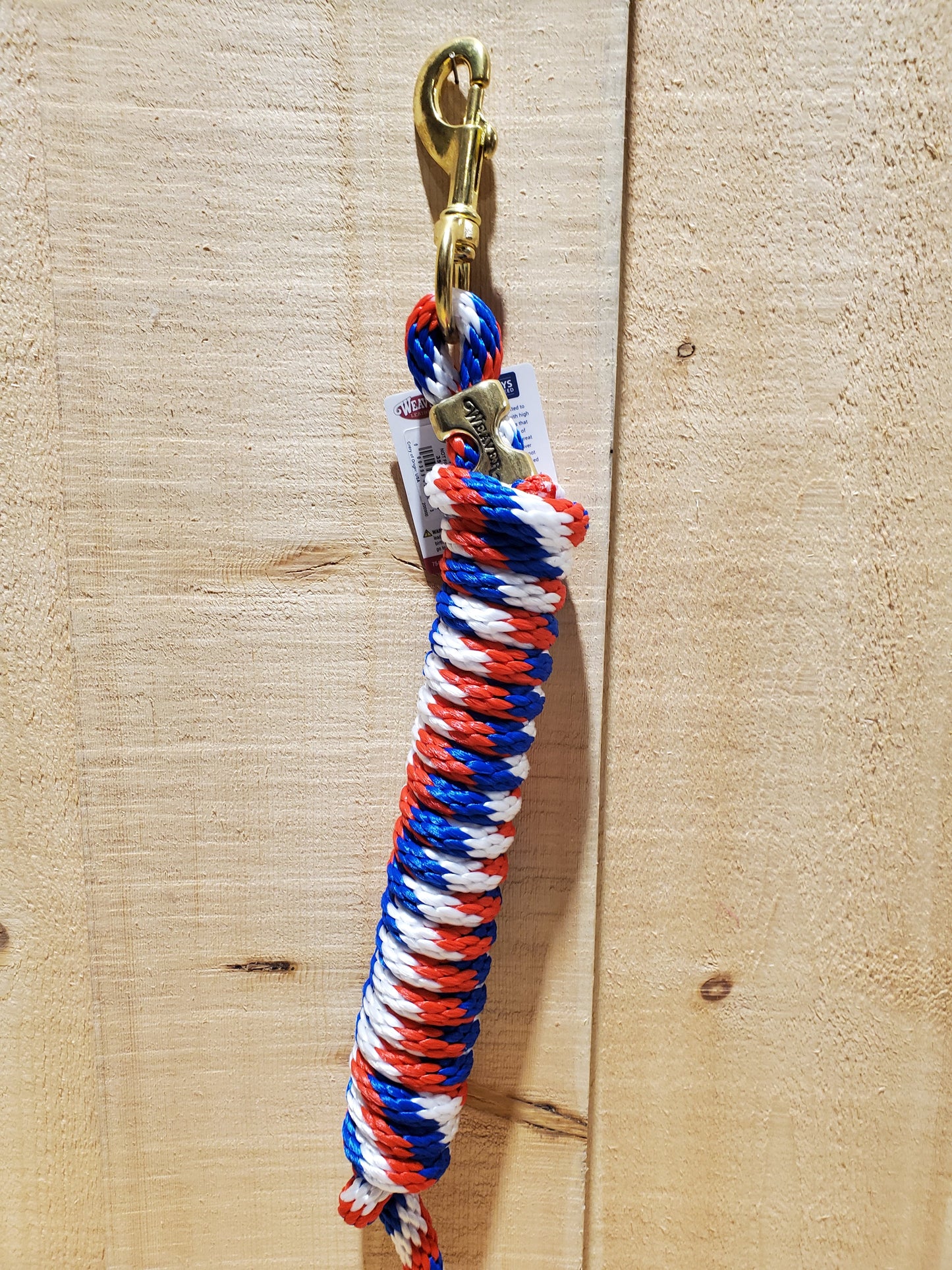 10' Poly Lead Rope With Brass Bolt Snap by Weaver®