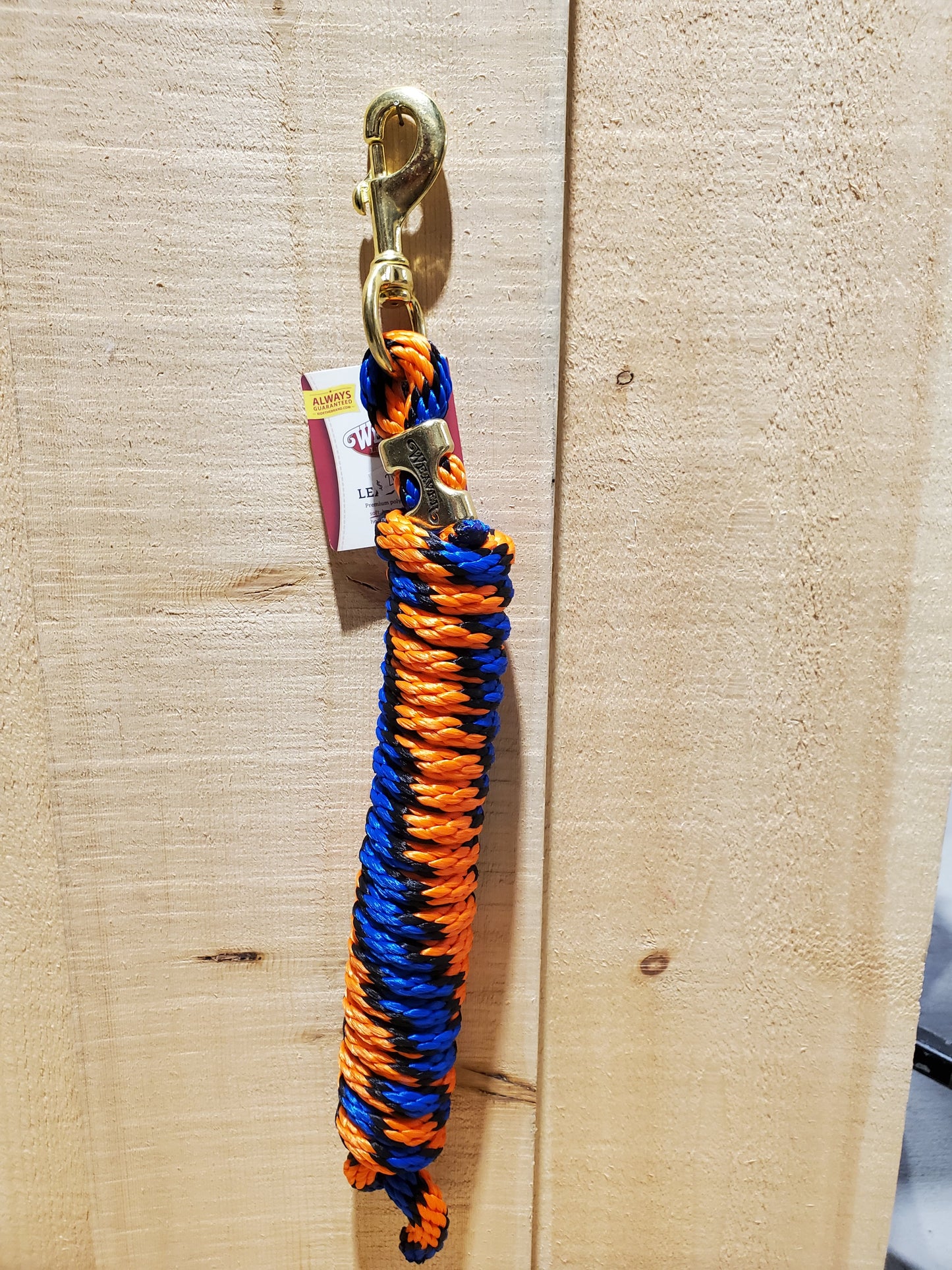 10' Poly Lead Rope With Brass Bolt Snap by Weaver®