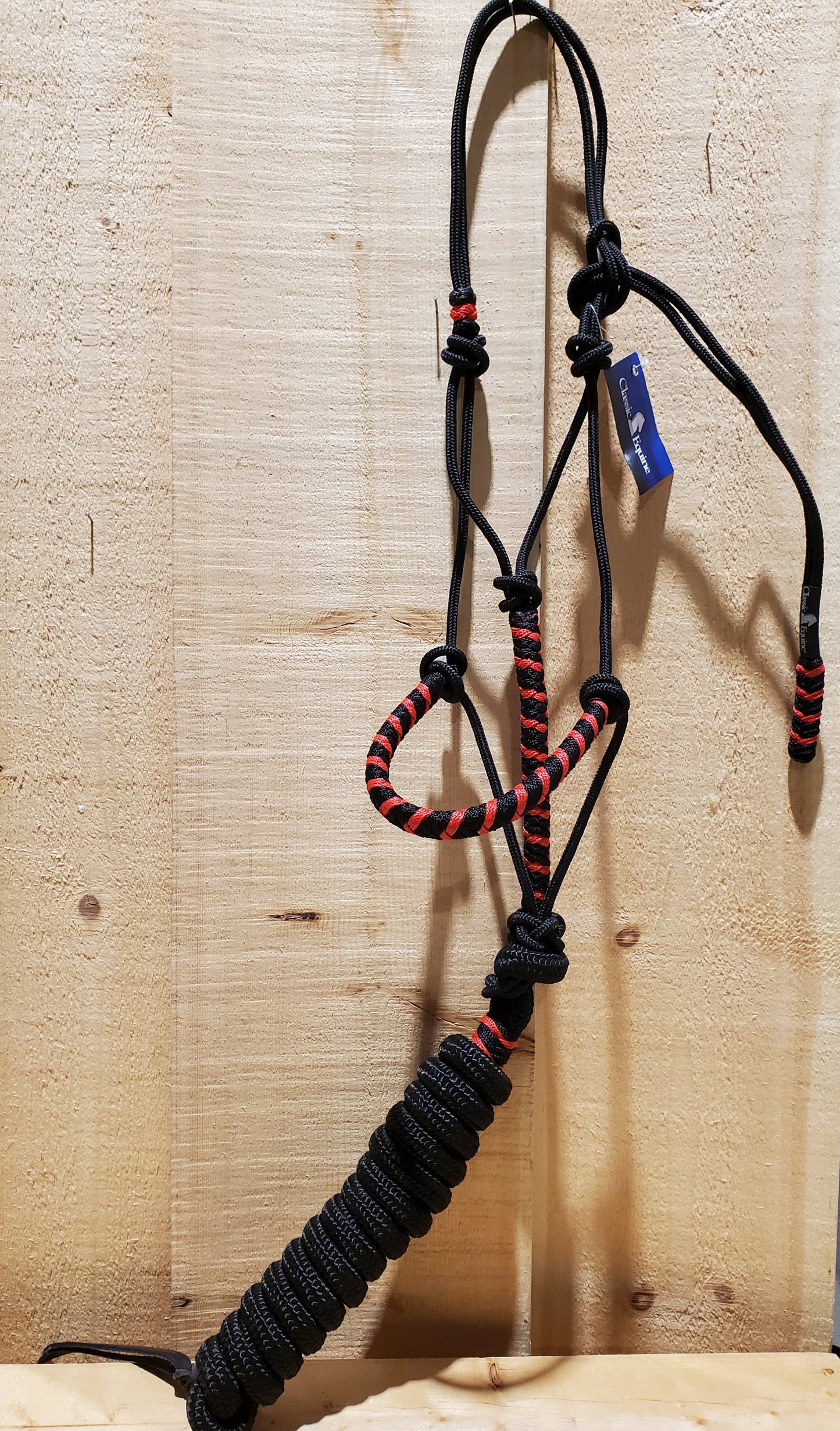 Two-Tone Rope Halter With Lead by Classic Equine®