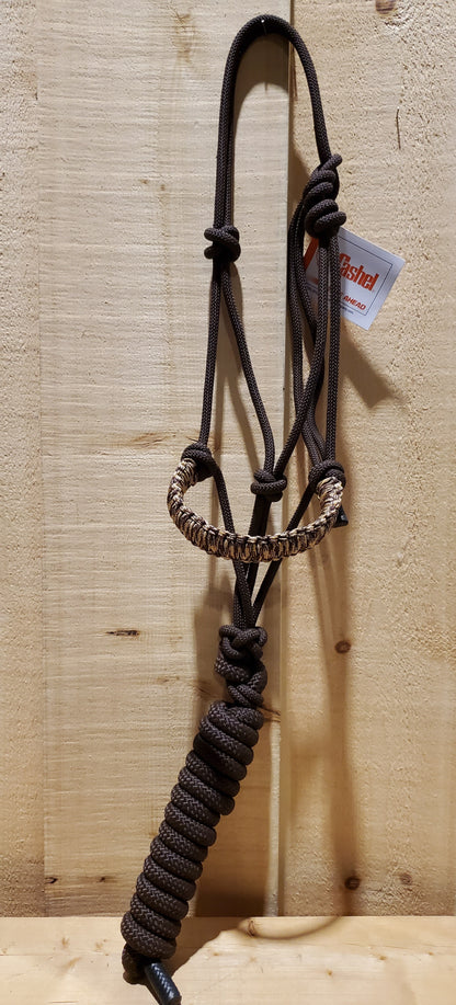 Braided Rope Nose Halter With Lead by Cashel®