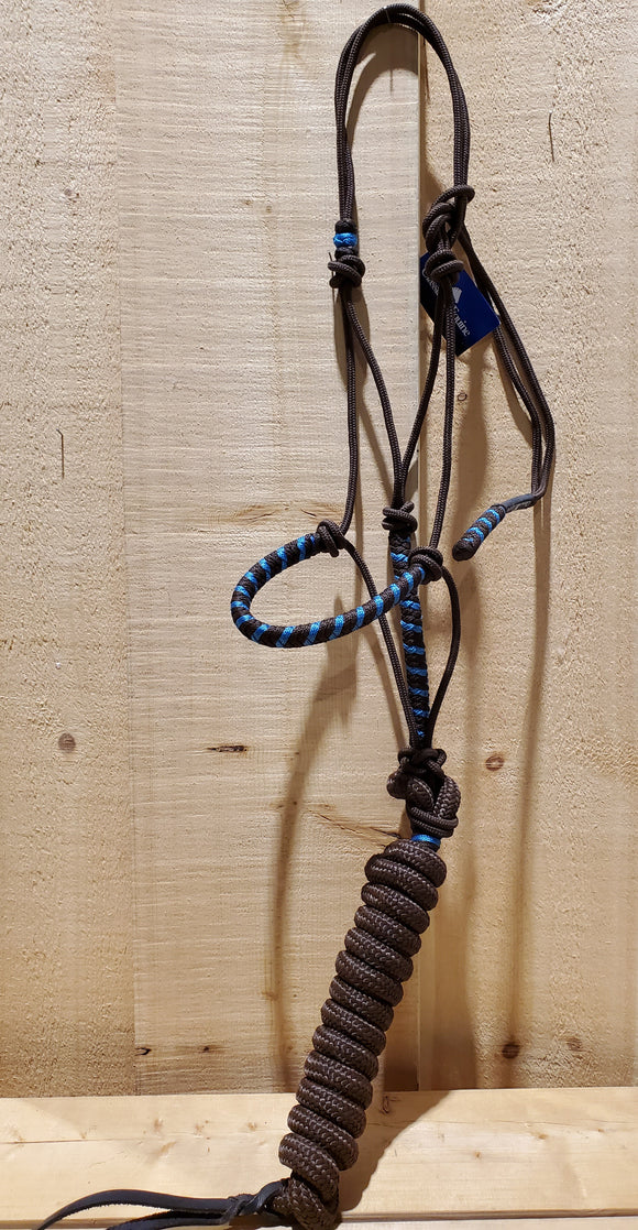 Two-Tone Rope Halter With Lead by Classic Equine®