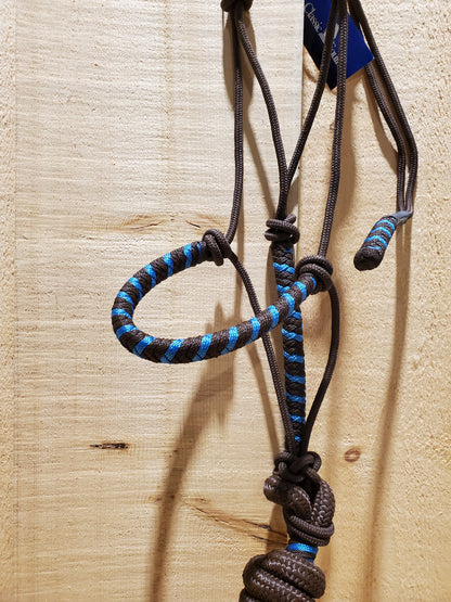 Two-Tone Rope Halter With Lead by Classic Equine®