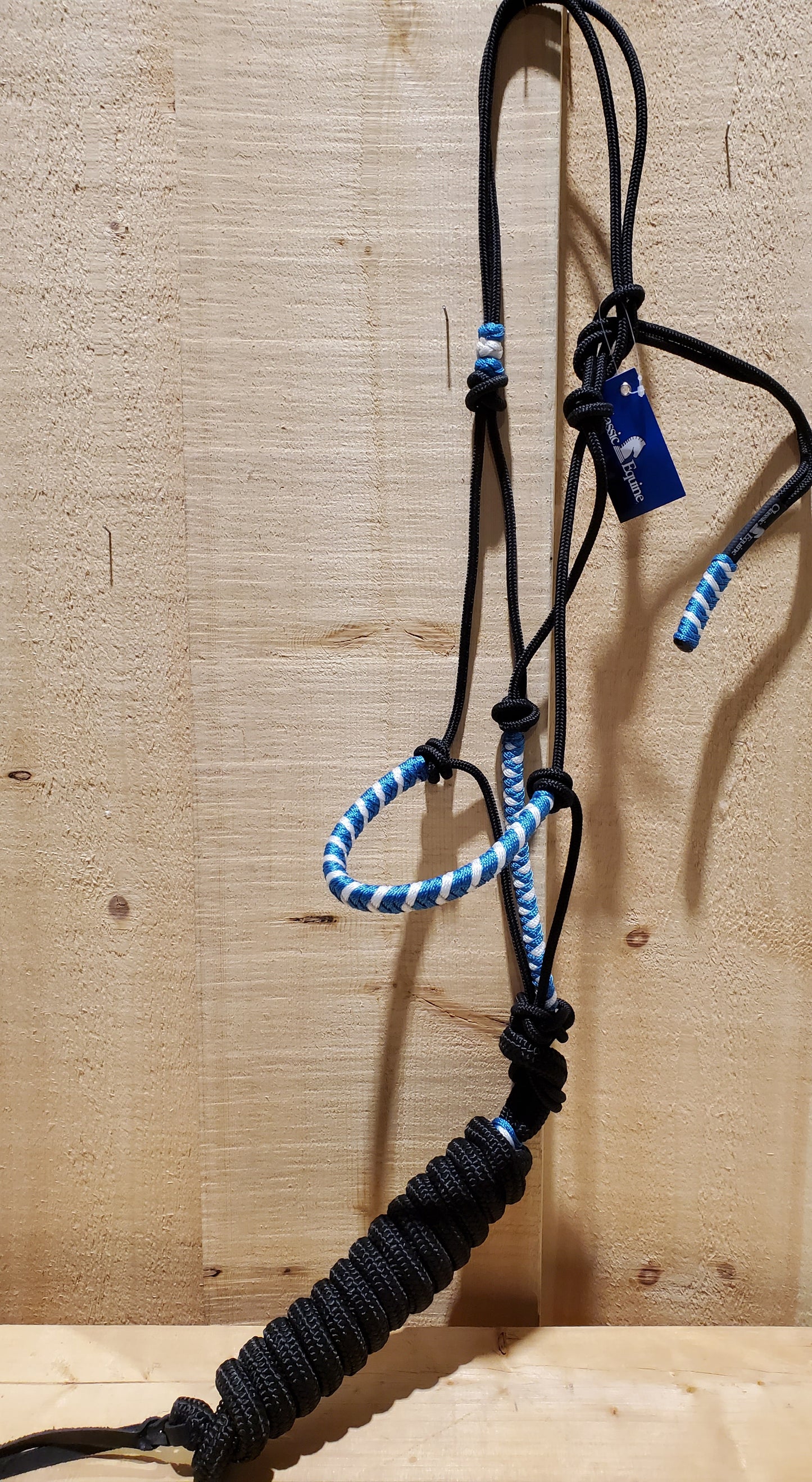 Two-Tone Rope Halter With Lead by Classic Equine®