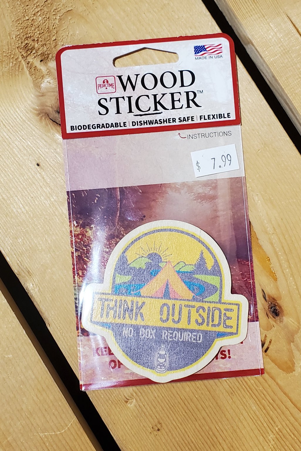 Wood Stickers by Peaktime