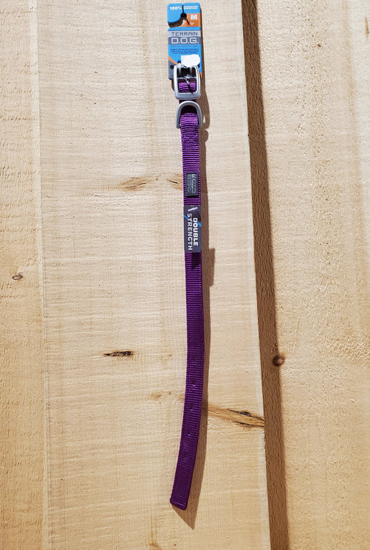 3/4" Wide Double Ply Nylon Dog Collar by Terrain D.O.G.®