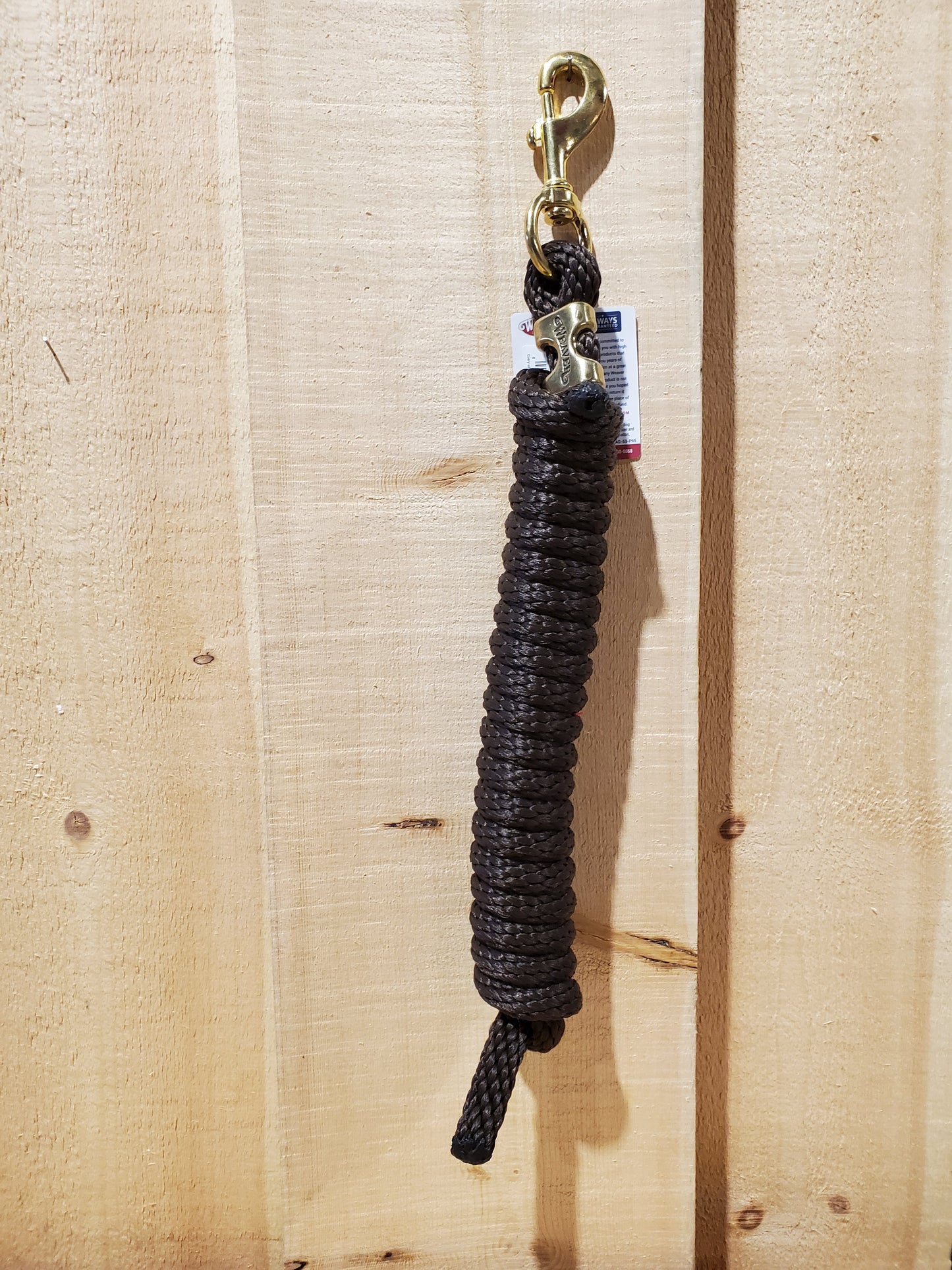 10' Poly Lead Rope With Brass Bolt Snap by Weaver®