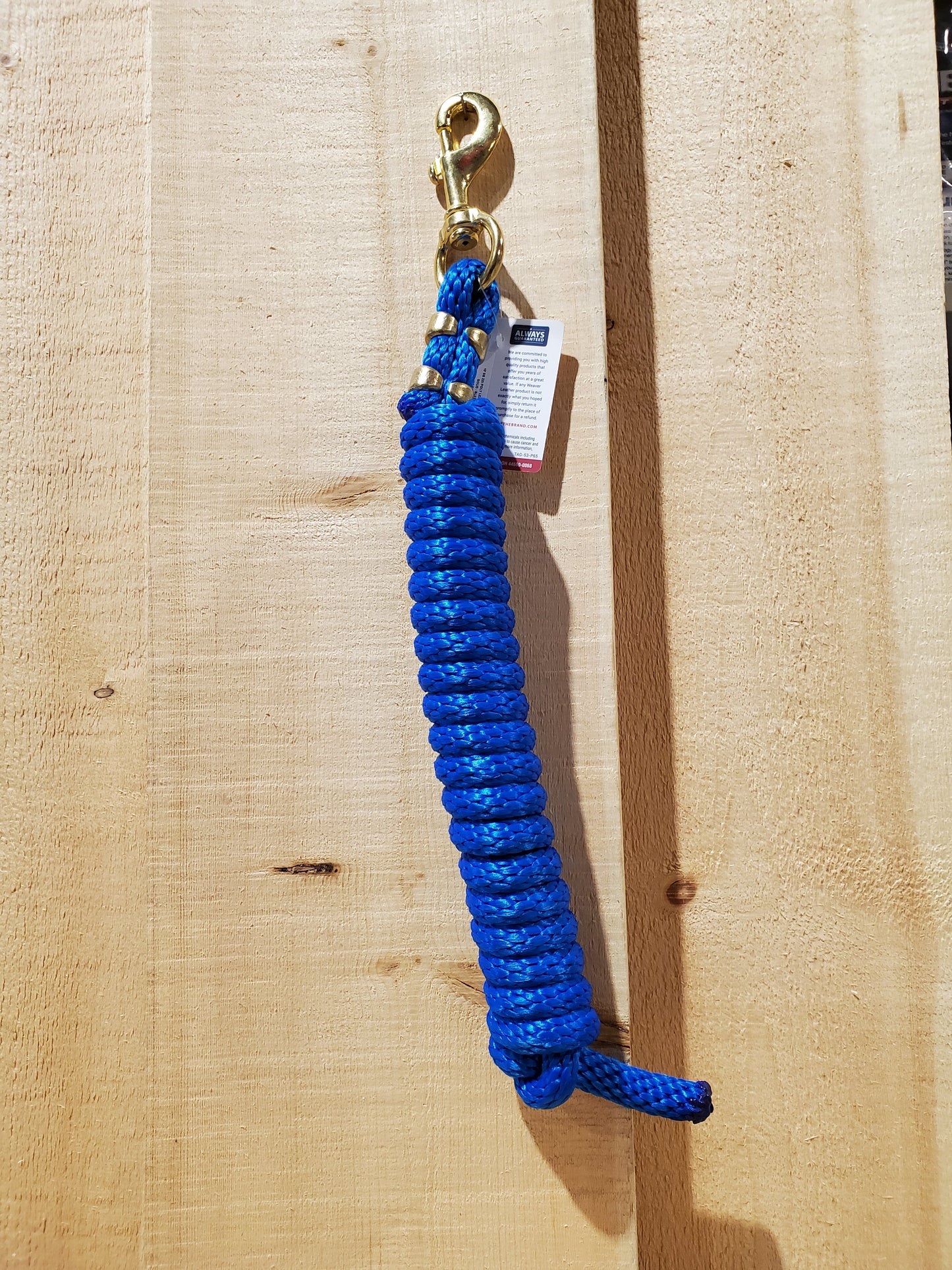 10' Poly Lead Rope With Brass Bolt Snap by Weaver®