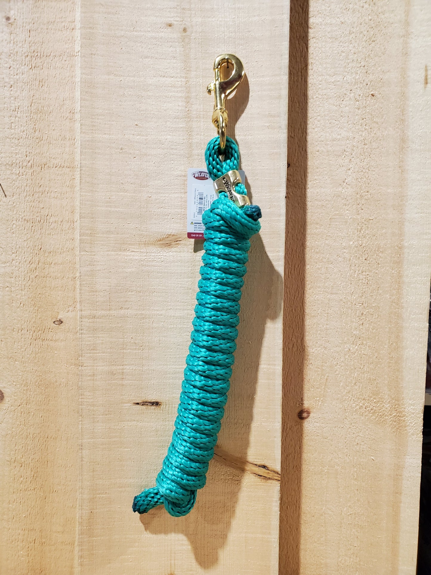 10' Poly Lead Rope With Brass Bolt Snap by Weaver®