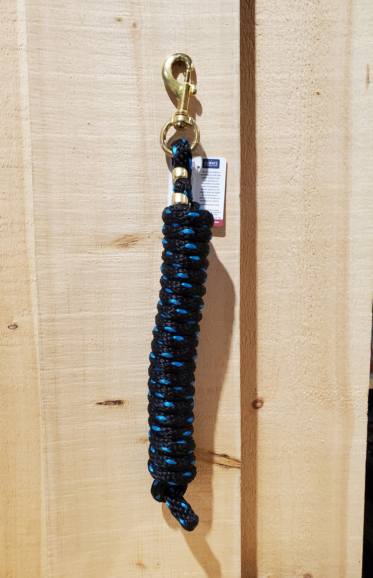 10' Poly Lead Rope With Brass Bolt Snap by Weaver®