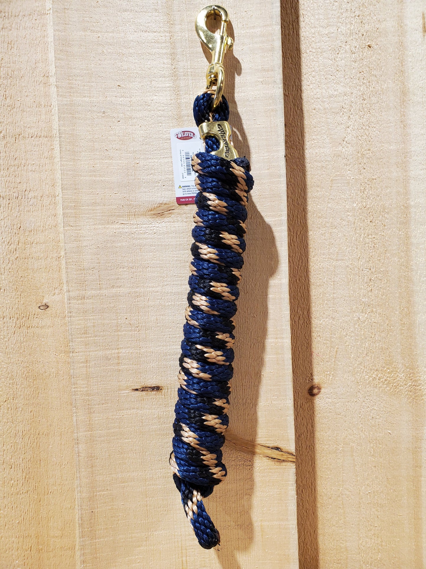 10' Poly Lead Rope With Brass Bolt Snap by Weaver®