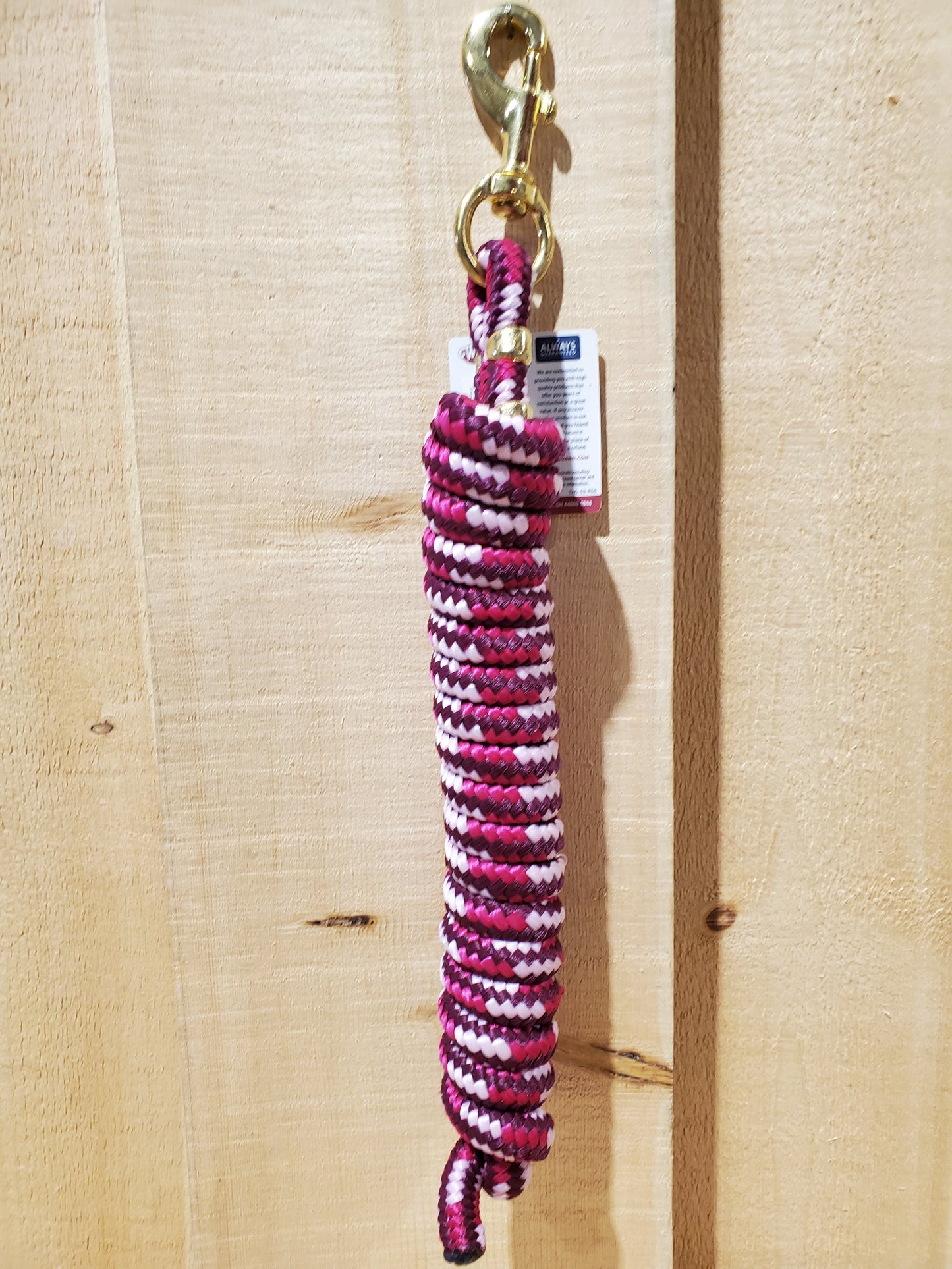 10' Poly Lead Rope With Brass Bolt Snap by Weaver®