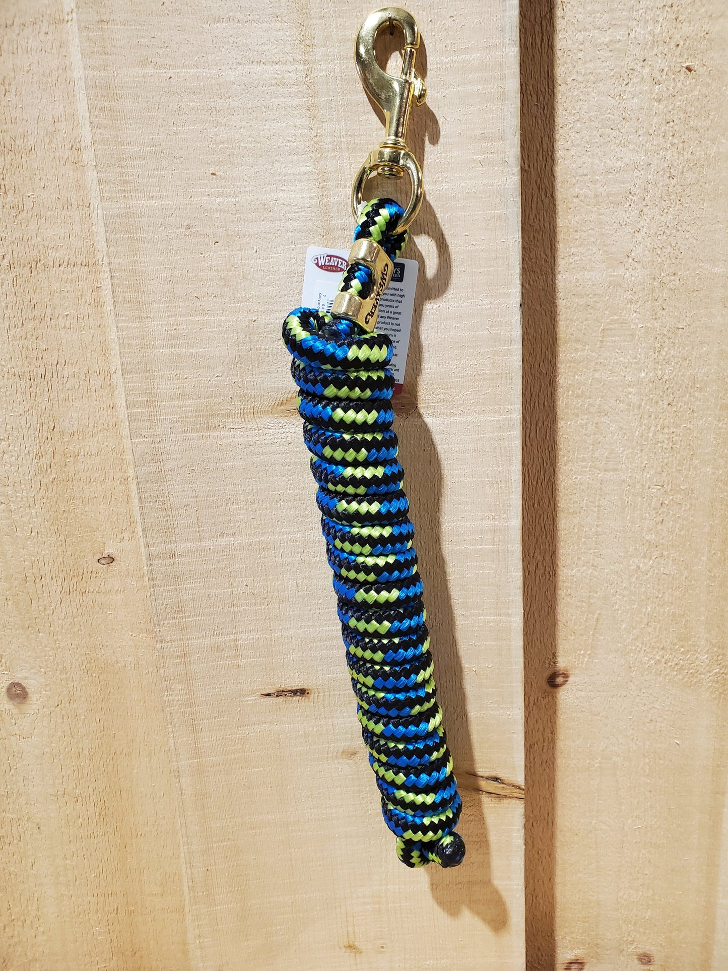 10' Poly Lead Rope With Brass Bolt Snap by Weaver®
