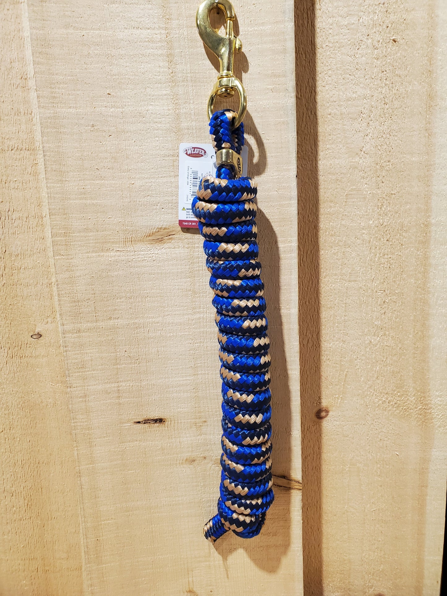 10' Poly Lead Rope With Brass Bolt Snap by Weaver®