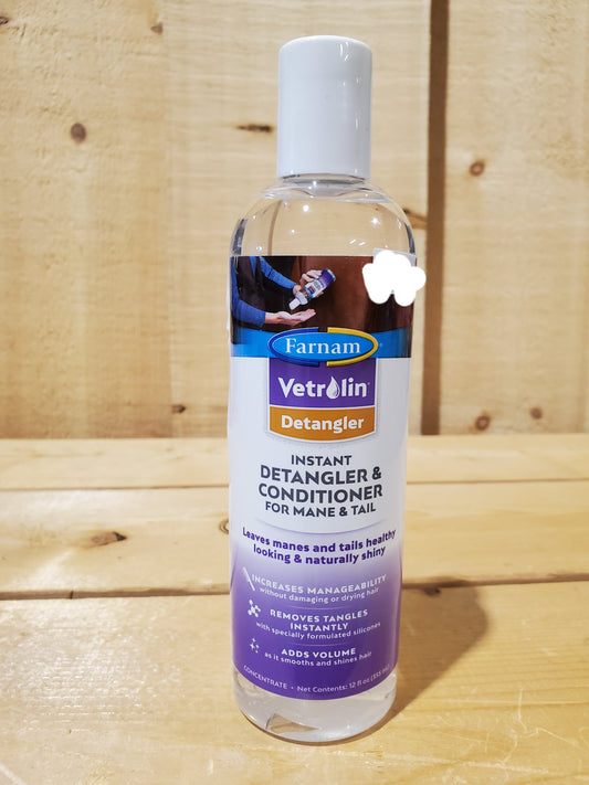 Instant Detangler & Conditioner by Vetrolin®
