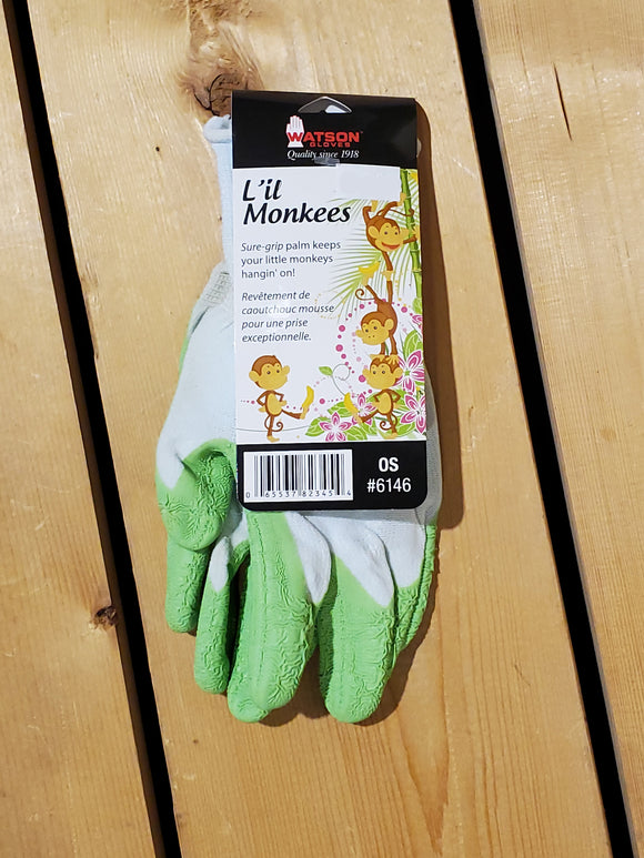 'L'il Monkees' Kid's Gardening Gloves by Watson Gloves®