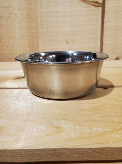 Premium Indoor/Outdoor Stainless Steel Pet Dish