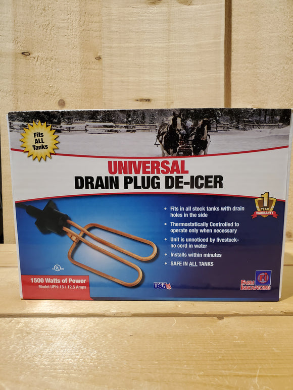 Universal Drain Plug De-Icer by Farm Innovators®