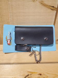 Leather Wallet With Pocket Chain by Nocona®