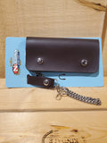 Leather Wallet With Pocket Chain by Nocona®