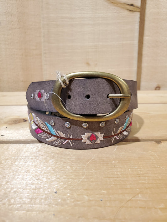 'Feather's' Girl's Belt by Catchfly®