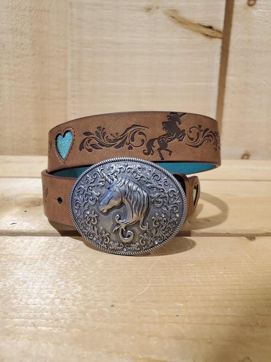 'Unicorn' Girl's Belt by Catchfly®