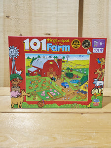 '101 Things to Spot on the Farm' 101 Piece Puzzle