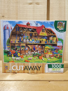 'Family Barn' Cut Away™ 1000 Piece Puzzle